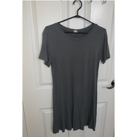 Teal Shirt Dress - Picture 1 of 2